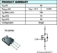 IRFP064 - 60VOLT-70AMP-300WATT-0,009OHM