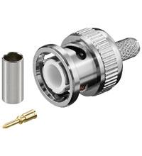 11334 BNC RG-59 - Puristettava BNC-pistoke