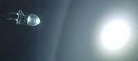 VALKOINEN LED YSW504W - 5MM SUPERKIRKAS VALKOINEN LED 17000--18000mcd.