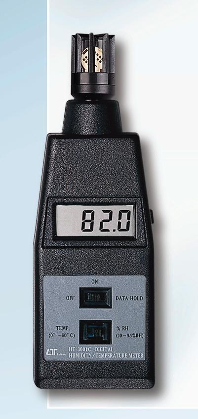 HT-3001 C/F - LÄMPÖ/KOSTEUSMITTARI