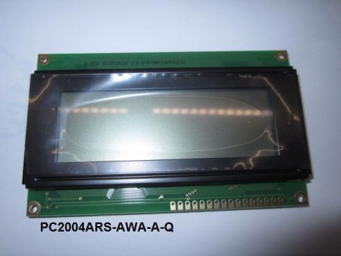 PC2004ARS-AWA-A-Q - Numeerinen LCD, 20x4 Sopivat esim. Arduinolle.