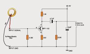 Piezo-elementti 50mm-KPR5010L - Valmiiksi johdotettu piezolevy reunavahvistuksilla. Tyyppi: KPR-5010L. Sopii mm. mikrofoni ja triggerikäyttöön.