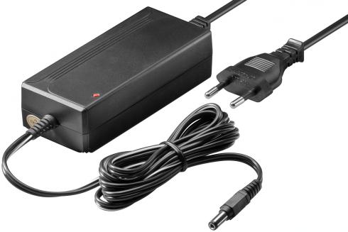DVE/DSA-42D-122 - DC-virtalähde 12VDC 3.5 A / 42W ( input 110 - 240VAC ). Ulostuloliitin: 5.5mm/2.5mm. Irroitettava ensiöjohto.