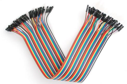 RW-D40-FF - Liitinjohto 40-pin naaras/naaras. Pituus 30cm