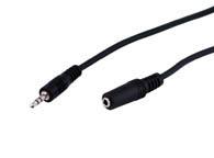 AVK181-5M - 3,5 mm stereo-St.>3,5 mm stereo-jatkojohto