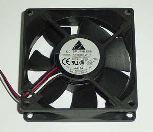 AFB0812HH - 80mmx80mmx25mm 12vdc 0,30Amp