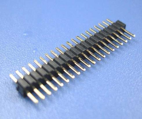 PCB 50-pin Header r. 1.27mm male - 50 pin urosliitin, 1-rivi