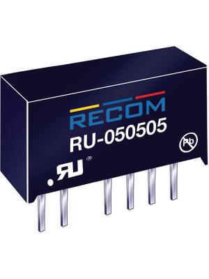 RU-050505 - WANDLER 1W DC/DC5Vin 2X5V100mA out