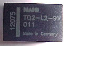 NAIS TQ2-L2-9V-011 rele - 9VDC BIPOLAR RELAY