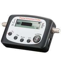 67140 - Prosessoriohjattu suuntausmittari/ satelliitin etsin. Taustavalaistu LCD-näyttö ja ääni. Herkkyyden ja äänen säätö. Kompassi ja liitäntäkaapeli.