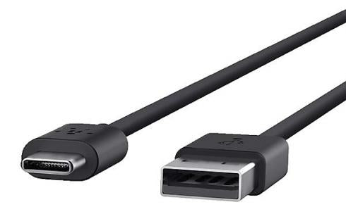 USB/ USB-C. Pituus 2m. Latausvirta max 3A.