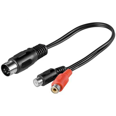 50002 - DIN/RCA -adapteri.