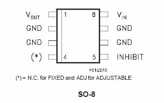 LM2931CM-ADJ - 3..24V 100mA ADJ SO-8