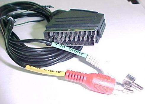 67 - SCART-UROS/2XRCA AUDIO IN-R-L