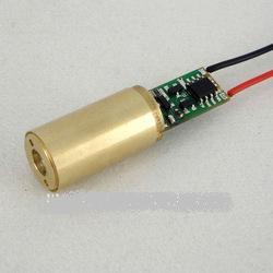 Vihreä laser - Lasermoduuli. Pistelaser 532nm, 2..3mW. koko n. 12x45mm