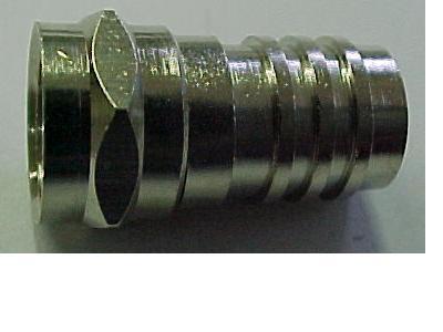 11861 F - F-liitin, puristettava RG-59