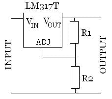 LM317/KA317  - Säädettävä 1,2..37V 1.5A TO-220