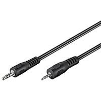 50459 - 2.5/3.5mm stereo plugi-plugi kaapeli. Pituus 2m