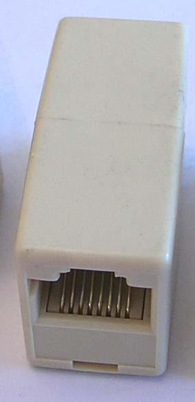 LAN MODULAR 01 8 PIN - RJ45 naaras-naaras adapteri