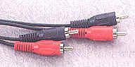 CB8173-CK01/5M - 5M 2XRCA PLUG TO 2X RCA PLUG OD 2.8mm