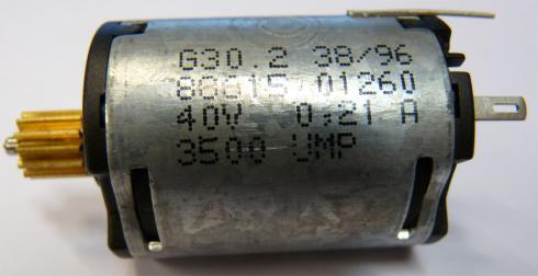 DC-moottori G30.2 - 40VDC/ 0,21A 3500rpm. Soveltuu n. 12..40V.