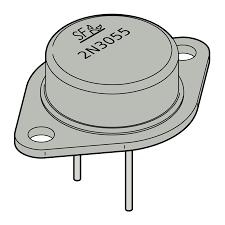 2N3055 - NPN, 15A/100V TO-3