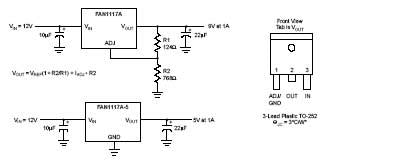 FAN1117AS3.3X - LDO VREG POS 3.3V 1A SOT-223