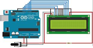 BC1202AYPGEB - LCD MODULE BC1202A 12 X 2 CHARACTER taustavalolla CONTRAST Adjustment