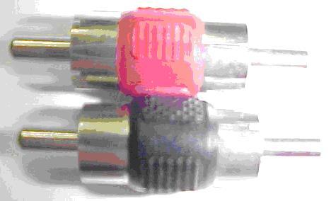 RCA-JATKO - Uros-uros adapteri