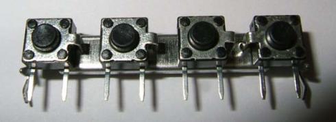 Tact switche - 4x Pienoispainikkeet