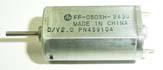DC-moottori /Mabuchi FF-050SH-2 - 1.5 VDC. Max output 0,74W.