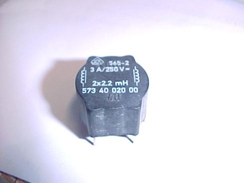 2x2.2mH - 3A/250v