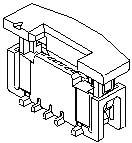 525592090 - 0.50mm (.020") Pitch FFC/FPC Connector, Vertical, SMT, ZIF, 20 Circuits