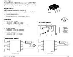 TCDF1910 - Puolijohderele Optocoupler with Photo-MOS FET sopivat esim. Arduinolle. Raspberry