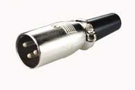 XLR-urospistoke - 3-pin
