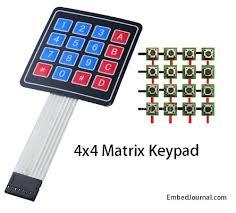 FA4043 - KALVONÄPPÄIMISTÖ 4 X 4 MATRIISI