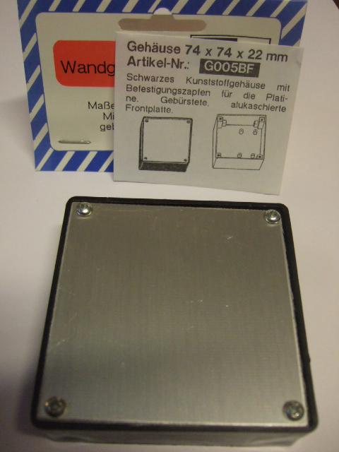 Kemo G005BF - Kotelo 74x74x22mm