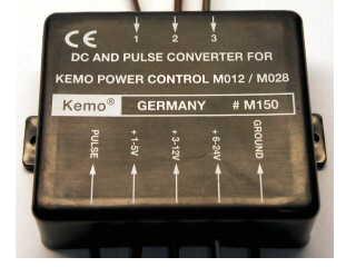 M150 - DC/PWM-ohjaus tehonsäätimille M012, M028.