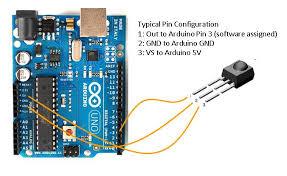 TSOP 34838 - IR-receicer 38 kHz  sopivat esim. Arduinolle