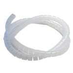 Spiraali/niputtaja 3FRPWE/ 30m - Hellermann/Tyton -spiraali/niputtaja kaapeleiden niputtamiseen. Pituus 30m ( rulla ). Käyttö halk. n. 10..25 mm. Väri: VALKOINEN