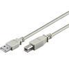 USB A-B/3m kaapeli "bulk" - USB-"tulostinkaapeli", pituus 3m.