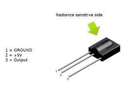 TSOP 31238 - IR-receiver 38 kHz  sopivat esim. Arduinolle