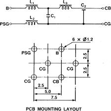 BNX002-01 - BNX002-01 - Power Line Filter, 50 V, 10 A, Through Hole