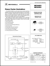 MC33261P -  MC33261P - POWER FACTOR CONTROLLERS  Pdip8
