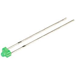 1.8mm vihreä 1000 kpl - Vihreä led 1.8mm, 1000 kpl:n pussi.