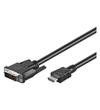 51881 - HDMI / DVI-D -johto 1.5m