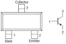 BC857/45V/100MA/SOT23 - BC857 PNP 45V/100MA/SOT23