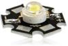 3 watt G - SUPERKIRKAS -VIHREÄ. LED 2.8V.3.2VDC jäähdytyslevyllä -alumiininen alusta 25x25mm
