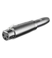 27453 - 3 pin XLR jack > 6.35 mm mono jack