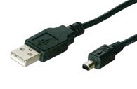 50764 - USB A-M/B-M MINI /4 2M.